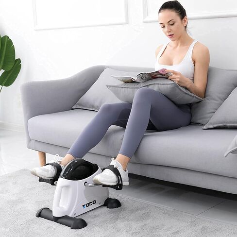 Mini Exercise Bike TODO Pedal Exerciser Foot Peddler Portable Therapy Bicycle with Digital Monitor in Kuwait