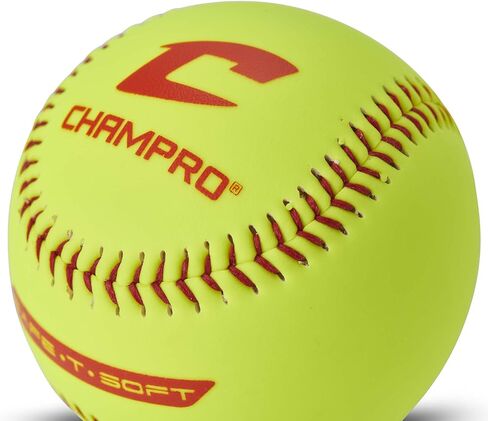 كرات تشامبرو الآمنة الناعمة مقاس 10 بوصات مع غطاء ديوراهايد، RIF 1، 12 عبوة in Kuwait