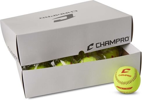 كرات تشامبرو الآمنة الناعمة مقاس 10 بوصات مع غطاء ديوراهايد، RIF 1، 12 عبوة in Kuwait