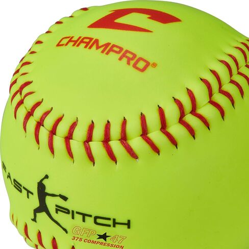 CHAMPRO 12" Recreational Fast Pitch Softball - Durahide Cover in Saudi Arabia