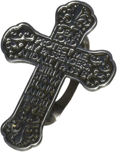 فن الكاتدرائية (مشبك واقي الشمس من Abbey & CA Gift Guardian Angel، متعدد الألوان in Kuwait