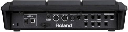 لوحة أخذ عينات الإيقاع من Roland SPD-SX مع ذاكرة داخلية سعة 4 جيجابايت، متوسطة سوداء ولوحة طبلة Roland PDS-20 تدعم أدوات الإيقاع (PDS-20)، كروم in Saudi Arabia