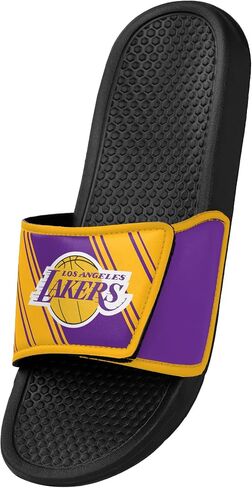 FOCO Los Angeles Lakers NBA Mens Legacy Sport Slide - M in Saudi Arabia