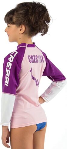 Cressi YOUNG LONG SLEEVE RASH GUARD, Boys Girls Rash Guard for Swimming, Surfing, Diving - Cressi: Quality Since 1946 in Saudi Arabia