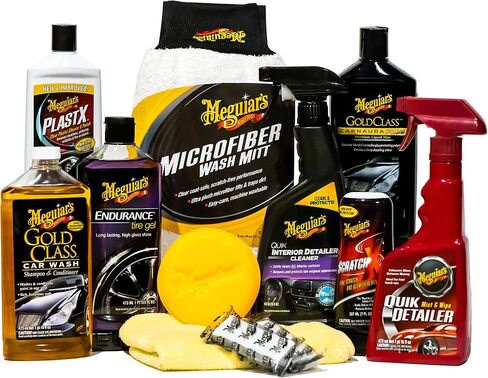 Meguiar's Complete Car Care Kit X2020 Supreme Shine Microfiber Towels Bundle in Saudi Arabia