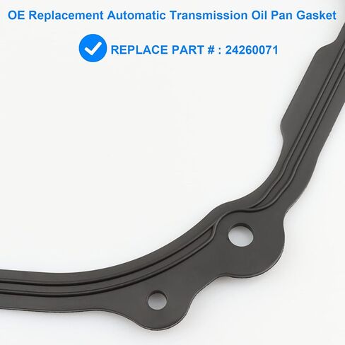 Auto Transmission Oil Pan Gasket, Replace 24260071 Compatible with Cadillac Chevy GMC 8L90 - ATS CT4 CT6 CTS Escalade Camaro Colorado Corvette Silverado Sierra 1500 Canyon Yukon Express Savana 8-Speed in Saudi Arabia