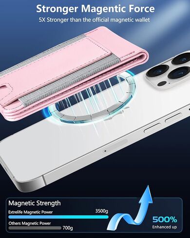محفظة Magsafe 2 في 1، ترقية مع محفظة iPhone وحامل قابل للتعديل، نافذة معرف مفتوحة، محفظة مغناطيسية لهاتف iPhone 15/14 Pro Max/14 Pro/14/14 Plus/13/12 Series، حامل 9 بطاقات، نباتي جلد، أسود in Kuwait