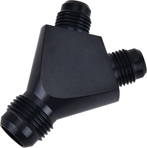 EVIL ENERGY 6AN Y Block Flare Fitting Adapter Union Splitter Black in Kuwait