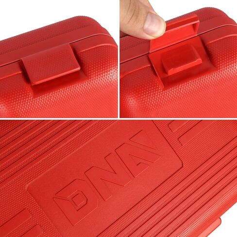 ‎DNA MOTORING TOOLS-00244 طقم خدمة الفرامل 8 قطع، مجموعة أدوات إزالة كماشة زنبرك الفرامل مع حقيبة حمل، أزرق in Kuwait