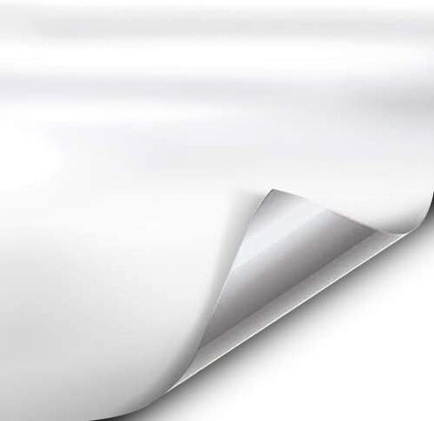 VViViD+ Satin Black Premium Adhesive Vinyl Wrap Film (1/2ft x 5ft) in Saudi Arabia