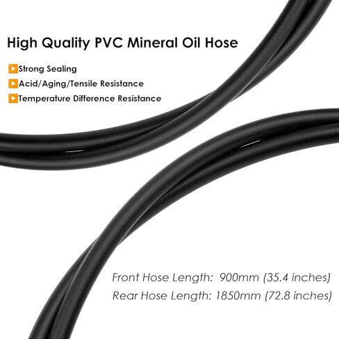 مجموعة فرامل قرصية هيدروليكية للدراجة الكهربائية من JFOYH مع دوارات مقاس 180 مم، ومستشعر انقطاع التيار الكهربائي مع موصل مقاوم للماء ذكر ثنائي الدبوس، وزيت معدني تم نزفه مسبقًا ومحولات متضمنة in Kuwait