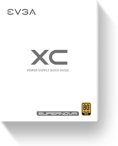 EVGA Supernova 1000G XC ATX3.0 & PCIE 5, 80 Plus Gold Certified 1000W, 12VHPWR, Fully Modular, ECO Mode with FDB Fan, 100% Japanese Capacitors, Compact 150mm Size, Power Supply 520-5G-1000-K1 in Kuwait