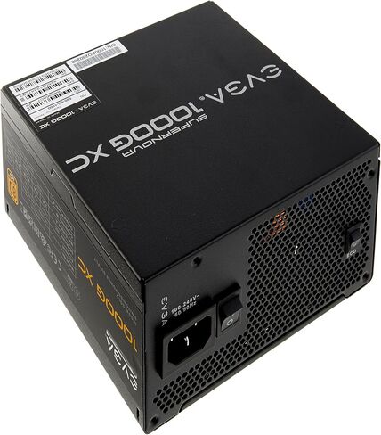 EVGA Supernova 1000G XC ATX3.0 & PCIE 5, 80 Plus Gold Certified 1000W, 12VHPWR, Fully Modular, ECO Mode with FDB Fan, 100% Japanese Capacitors, Compact 150mm Size, Power Supply 520-5G-1000-K1 in Kuwait