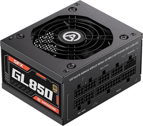 ARESGAME 1300W ATX 3.0 PCIE 5.0 مزود طاقة، 80 Plus Gold معتمد، وحدات كاملة، ضمان 10 سنوات in Kuwait