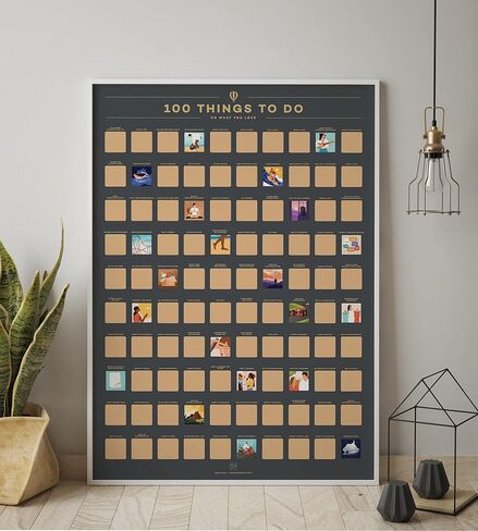 Enno Vatti Major League Ballparks Baseball Stadium Scratch Off Map - Scratch Off Poster For Not Just Yankees Bucket List (16" x 20")- Ultimate Gift for Baseball Dads And Fans, Christmas, Easter in Saudi Arabia