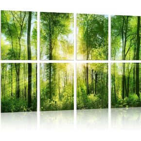 YPY Sound Proofing Panels for Walls: 8 Pack 12" x 16" Decorative Art Acoustic Panel Sound Dampening Panels Absorbing Treatment