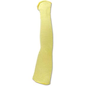 MAGID KV24SPETKN CutMaster 24" Sleeve with Thumb Crotch and Knit Wrist, Made with Dupont Kevlar 500 (1 Sleeve), Yellow