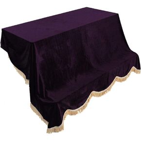 Beautiful Piano Protective Cover, Upright Piano Dustproof Protective Cover Cloth Accessory, for Upright Piano for Piano Beginners (),Stands, stools, covers