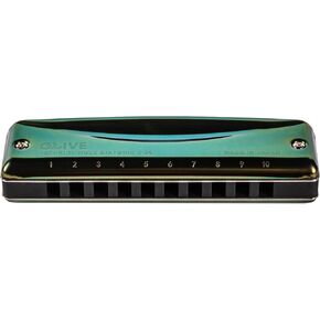 SUZUKI Harmonica, Green Olive-G