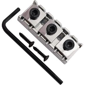 42mm Guitar Metal Locking Nut String Lock for Floyd Rose Style Electric Guitar Tremolo Double Lock System, Gold