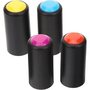 Vaguelly 4pcs Mic Battery Screw on Caps Microphone Cover Compatible for PGX24/SLX24/PG58 Style B Microphone in Kuwait