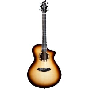 Breedlove Artista Pro Concert CE 6-String European Spruce Wood Top Acoustic Guitar with Maple Neck and Real Solid Tonewoods (Right-Handed,Burnt Amber)
