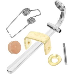 Milisten Spit 1 Set large part small Mount trumpet Accessories Trombone Water gate Mounting keyboard cork pad trumpet accessories Drainage Fittings Metal Draining Bond Keytar Instrument