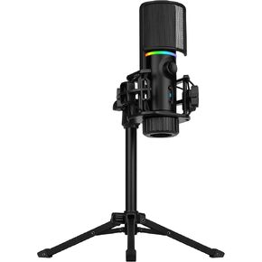 MIC Tripod RGB Cardioid Microphone with Tripod for Streaming, Recording, Podcasting