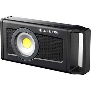 Ledlenser, iF4R Music, Rechargeable High Power LED Professional Light with Music Playing Capabilities, Bluetooth Controlled, 2,500 Lumens
