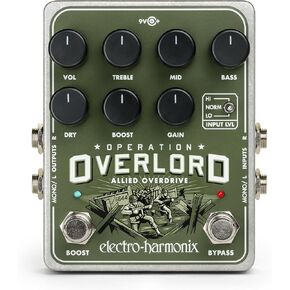 Electro-Harmonix Operation Overlord Allied Overdrive Pedal