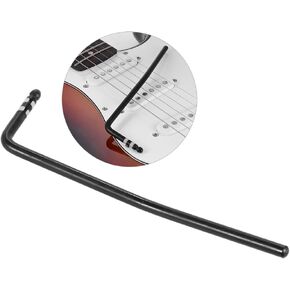 Electric Guitar Arm, Direct Insertion Style Tremolo Trem Arm Whammy Bar Crank Lever for Ibanez Electric Guitar Tremolo Bridge Insert Part Diameter 6mm Black