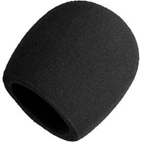 Performance Plus Deluxe Foam Ball Style Microphone Windscreen 4 Pack | Orange (WS-4 O)
