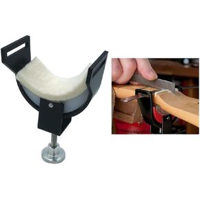 Guitar Neck Rest Portable Guitar Neck Cradle Support Pillow Holder for Folk Acoustic Electric Guitar Nut Slotted Protective String Distance Adjustment Maintenance Repair Luthier Tool