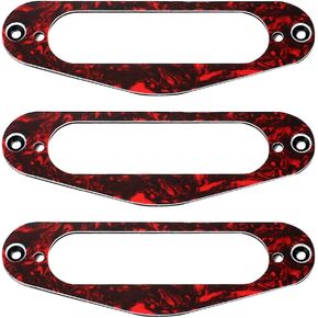 EXCEART Coil Pickup Mounting Ring 3pcs Single Coil Pickup Mounting Rings Frame Mounting Rings Electric Guitar Replacement Parts