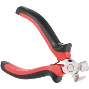 Guitar Bass String Cutter Scissors Pliers Fret Bridge Pin Nipper Puller Tools Instrument Guitarra Repair Tool Guitar Accessories(1pcs Red Black Guitar Bass String Cutter)
