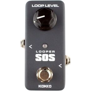 Mini SOS Looper Pedal Portable Guitar Effect Pedal/KOKKO/FLP2, not including power adapter