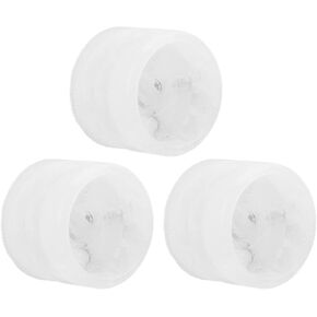 Tgoon Guitar Volume Knob, Metal Guitar Knobs for Adjusting Electric Guitar Bass Accessories Replacement Parts(White)
