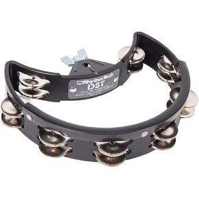 Rhythm Tech Tambourine, Black, inch (DST10)
