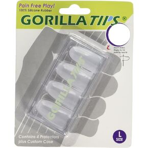 Alfred Music Publishing GT Gorilla Tips أدوات جيتار شفافة كبيرة (98-GT103CLR)