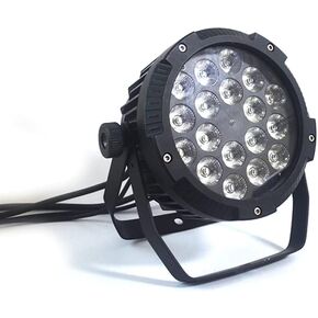 Boulder LED Flat Par Waterproof IP65 Outdoor 18x18w RGBWA 6in1 Wash Stage Light DMX512 for TV Studio, Theater, Auditorium, Stage, T-Stage, Concerts … (18X18W 6in1)