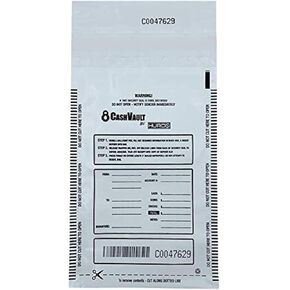 Huron Level 2 Tamper Evident Bag 9 x 12, Clear (100) HASZ0071