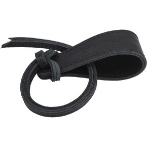 RAM'S LAND Leather Guitar Neck Strap Lock, Leather Guitar Strap Button, Headstock Adapter Tie for Acoustic, Ukulele Strap