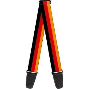 Buckle-Down Guitar Strap Germany Flag Weathered 2 Inches Wide (GS-W30776)