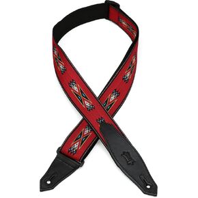 Levy's Leathers Guitar Strap (MSSN80-RED)