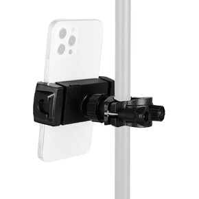 Mr.Power Mic Stand Phone/Tablet Holder, Fits Devices from Screen Size 4.7 to 11 Inches, Perfect for Video Recording, Performance, Instrumental Playing, Stage, Studio, House Party Karaoke etc