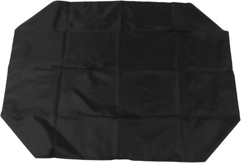 غطاء بيانو غبار مقاوم للماء، غطاء بيانو مناسب عالمي، سهل الاستخدام، تخزين حماية كاملة (أسود 88 مفتاحًا) in Kuwait