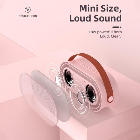 Karaoke Machine Wireless Mini Karaoke Machine with 2 Wireless Microphones Karaoke Mic Mini Karaoke Microphone Portable BT Speaker Rechargeable for Girls Boys Birthday Party in Saudi Arabia