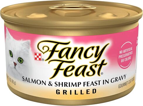 Fancy Feast Salmon & Shrimp Cat Food, 3 oz in Kuwait