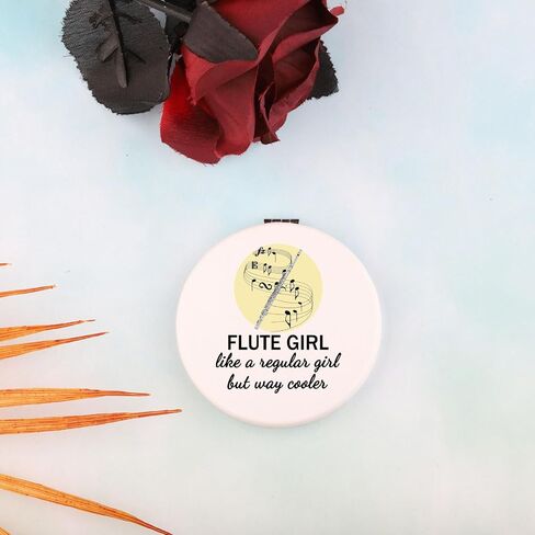 TIIMG Flute Lover Gift Flute Music Lover Gift Flute Player Gift Flutist Gift for Flutist Flute Girl (Flute Mirror) in Saudi Arabia