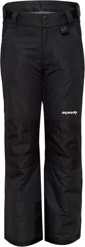 بنطال التزلج للأطفال من SkiGear مع ركب ومقعد معززين، فحمي، مقاس X-Small in Kuwait